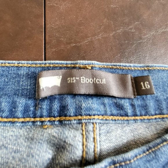 Levi's 515 Bootcut jeans size 16 - Picture 6 of 16